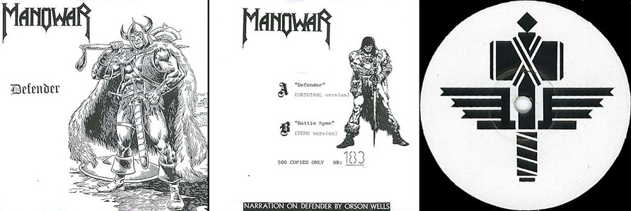 Manowar - Defender (Bootleg Vinyl)