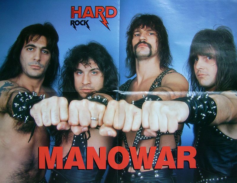 Manowar (Album Artwork Poster) - Sir Laws Manowar Collection