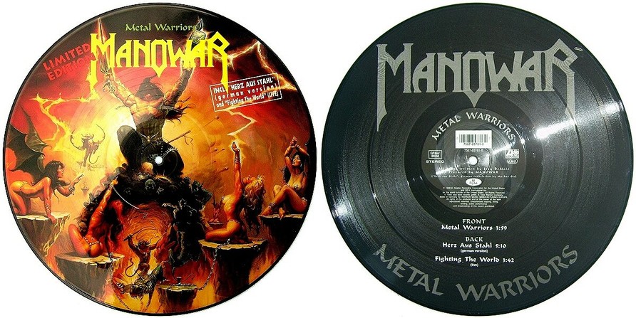 Manowar - Metal Warriors (Original Picture Vinyl)