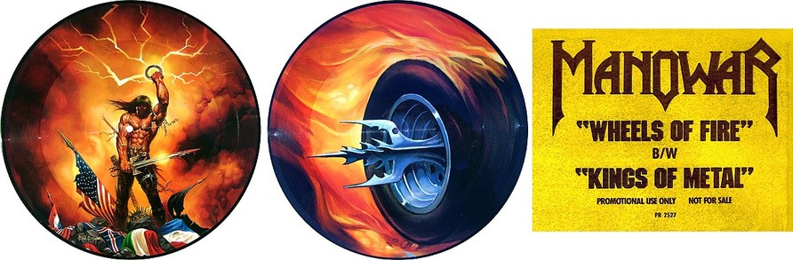 Manowar - Wheels Of Fire (Original Picture Vinyl)