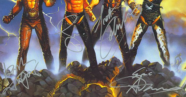 Manowar - Autograph Detail