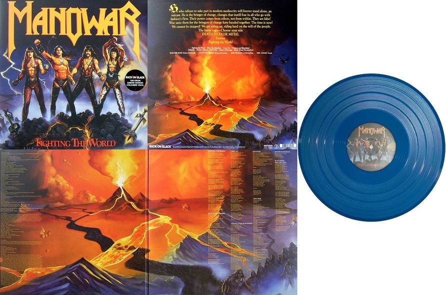 Manowar - Fighting The World (Original Vinyl)