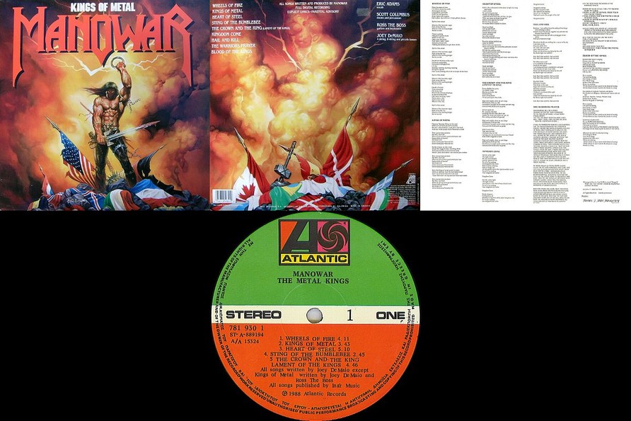 Manowar - Kings Of Metal (Original Vinyl)