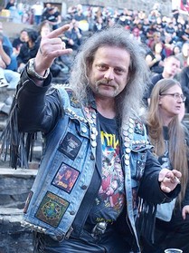 Sir Law auf Manowar Konzert