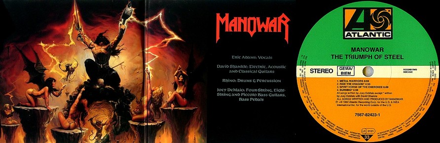 Manowar - The Triumph Of Steel (Original Vinyl)